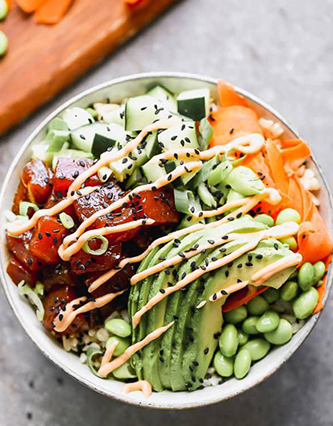 HAWAIIAN POKE & BOBA